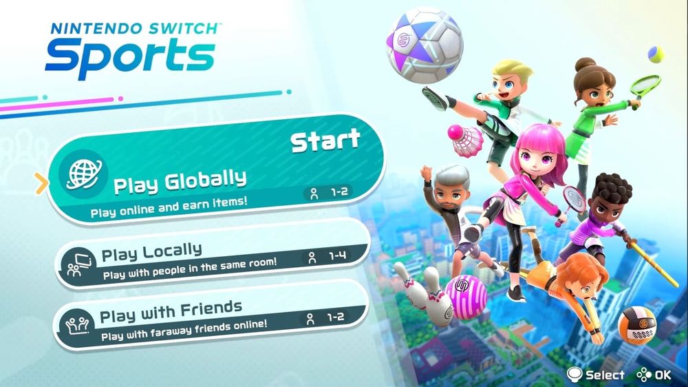 Nintendo Switch Sports inkl. Beingurt