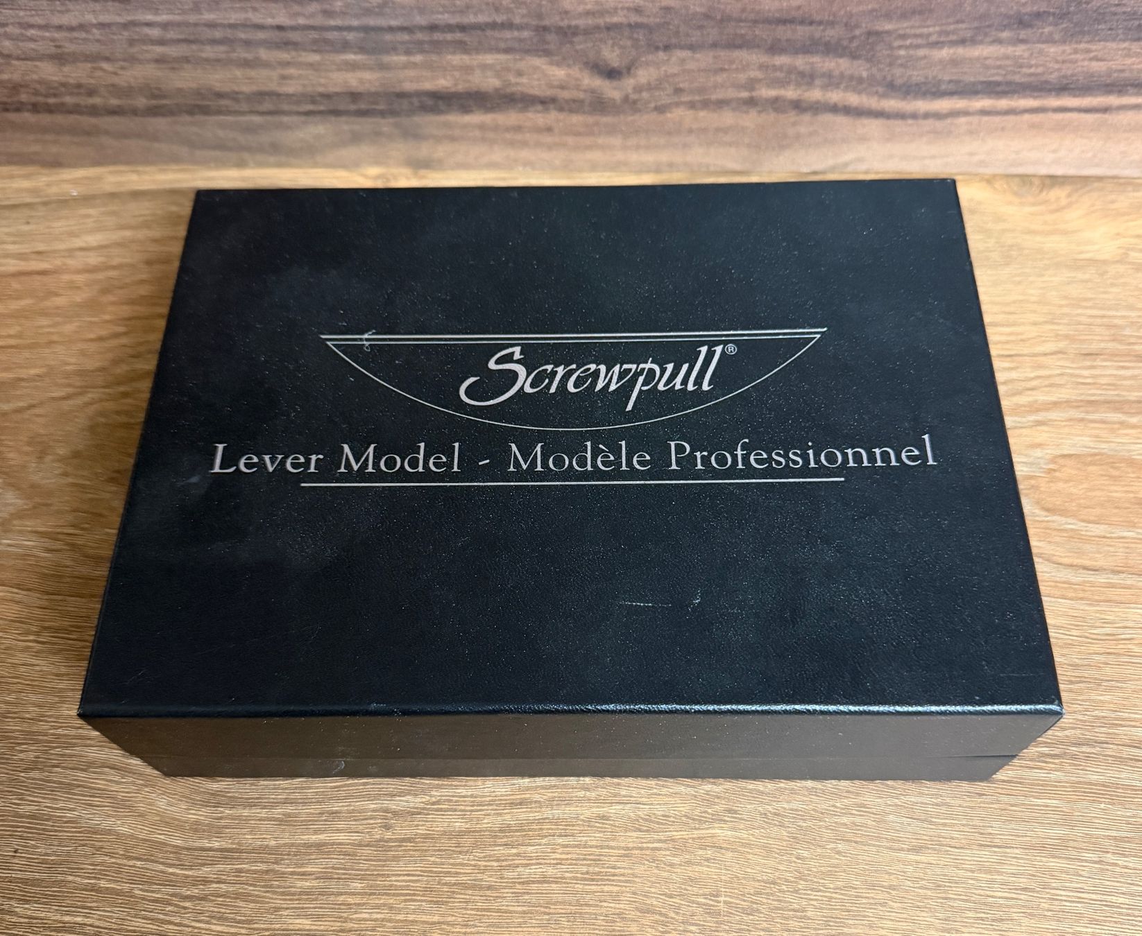 Flaschenöffner & -verschlüsse: ScrewPull Korkenzieher Lever Model - Profi-Qualität! – Gebraucht aus Nussbaumen AG von olitech5415