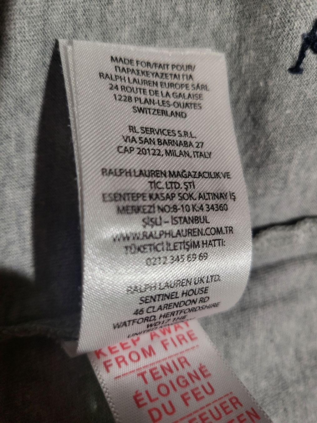 Ralph Lauren T-shirts: Polo Ralph Lauren gris, taille M – D'occasion à Niedergösgen par Eva2410 5