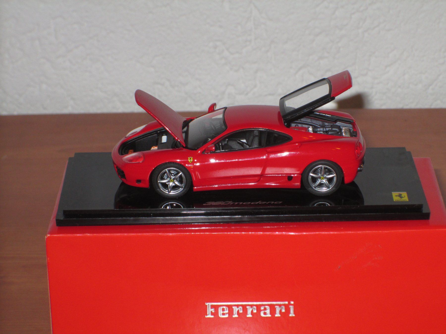 Kyosho Modellini d'auto: Kyosho Ferrari 360 Modena red  1/43 – Nuovo e nell'imballaggio originale da Bonfol venduto da zagato43e 2