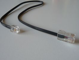 Anschlusskabel RJ45/RJ11 (8P4C/6P4C) 4-adrig 0,4 m