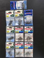 PALADIN Karabiner + T-Wirbel Angel Fischen Tackle Neu
