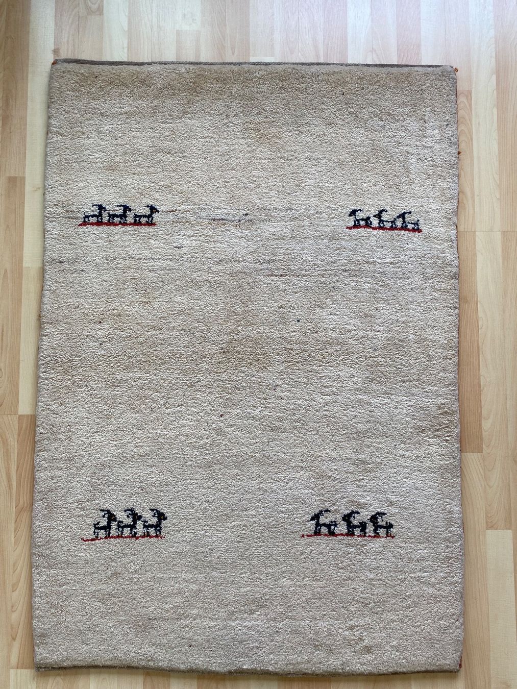 Gabbeh Teppiche: Orientteppich Gabbeh 105x150.cm – Neu (gemäss Beschreibung) aus Büron von Filadefia-888