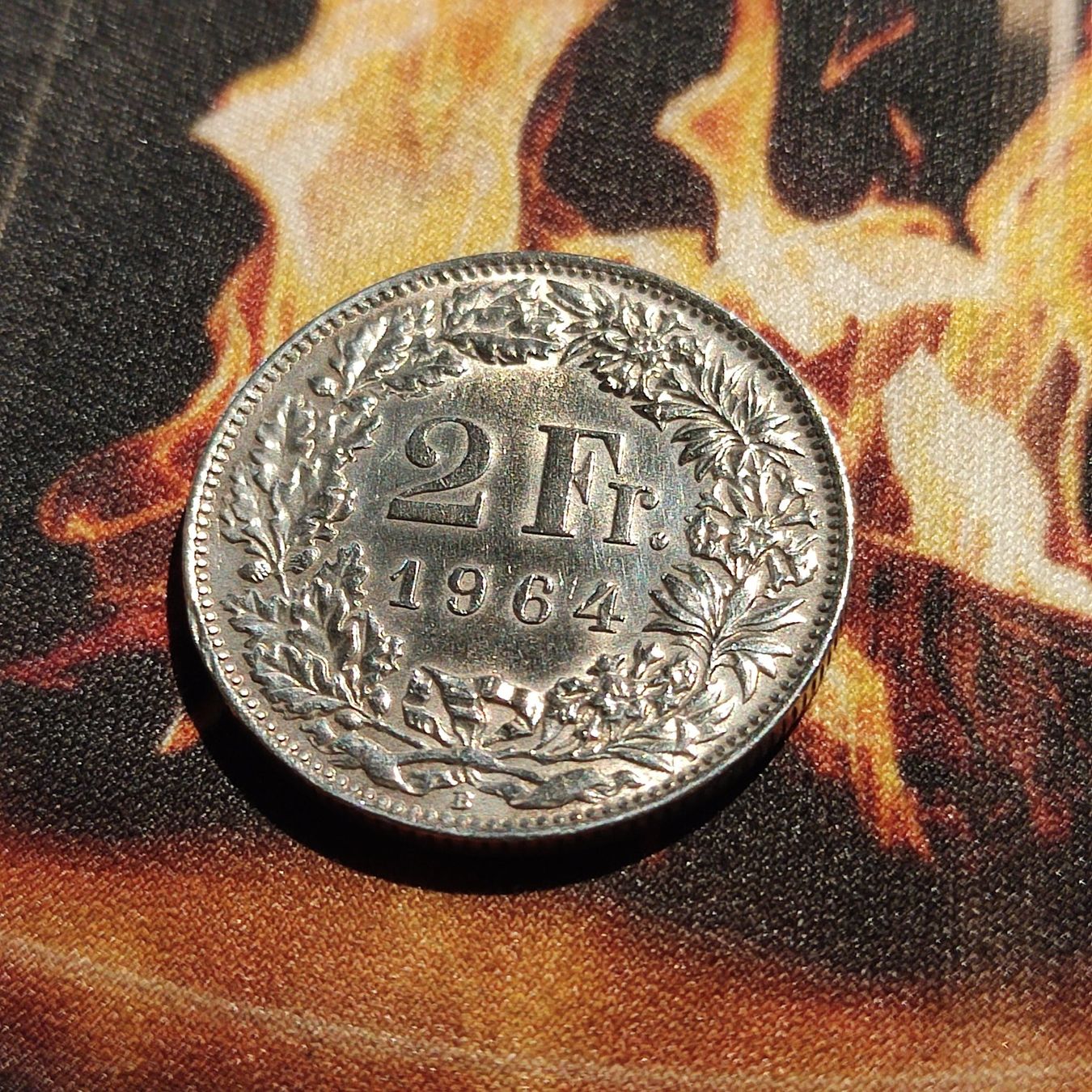 Tutti le monete: 2 Franken 1964, Silber – Usato da Rieden SG venduto da res1291
