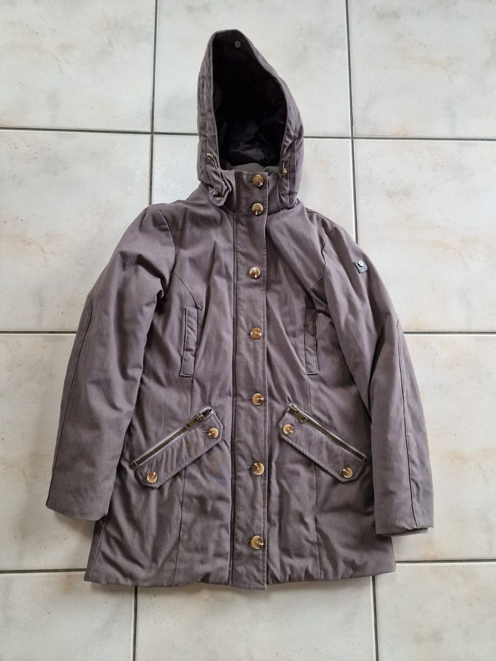 Tom Tailor Mäntel: Damen Mantel TOM TAILOR M braun – Gebraucht aus Falera von Fudax