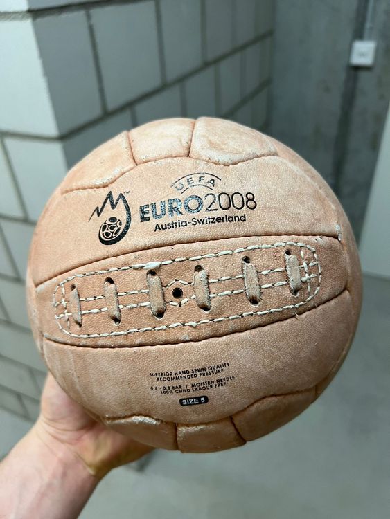 Euro 2008 EM Fussball Ball Leder AustriaSwitzerland UEFA Kaufen auf