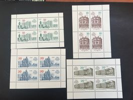 DDR MiNr. Klbg. 3075/78 ** 750 Jahre Berlin (4411)