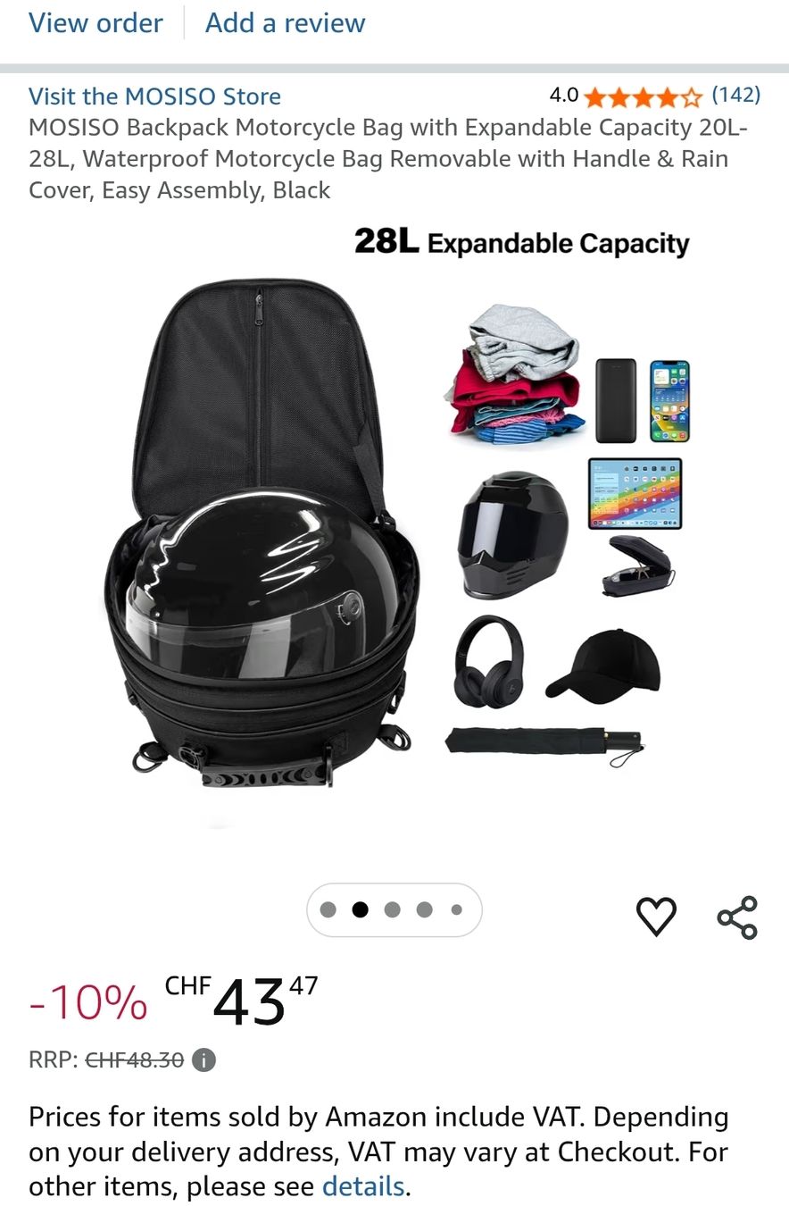 Rucksäcke: Motorrad Rucksack – Neu (gemäss Beschreibung) aus Lufingen von Hugoduarte 2