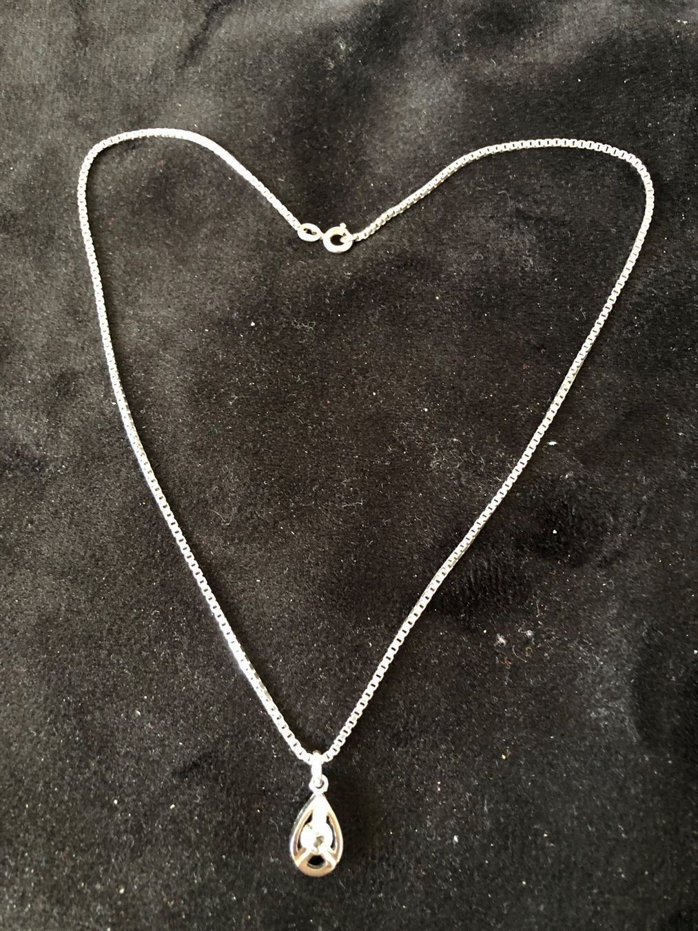Ketten: Kette mit Anhänger Sterling Silber 925 – Gebraucht aus Läufelfingen von Original100