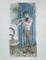 Walter SAUTTER (1911-1991) - Farblithographie