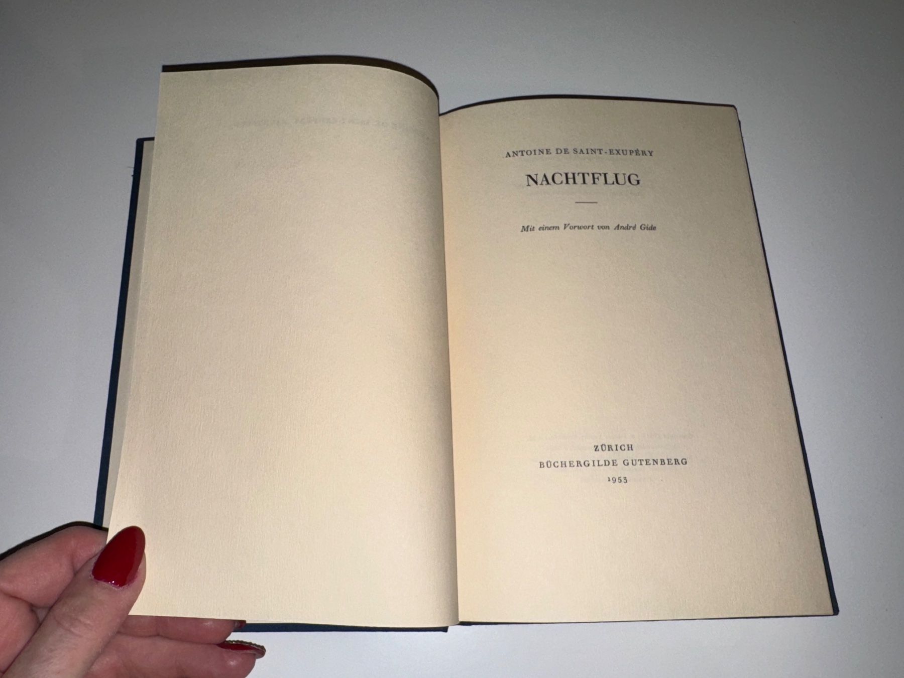 Libri: BUCH: Nachtflug – Usato da Grosswangen venduto da Second_hand_paradise 2