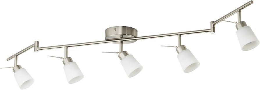 Ikea Lampadari & plafoniere: IKEA TIDIG Deckenleuchte mit 5 Spots, vernickelt – Usato da Liestal venduto da tonic 1
