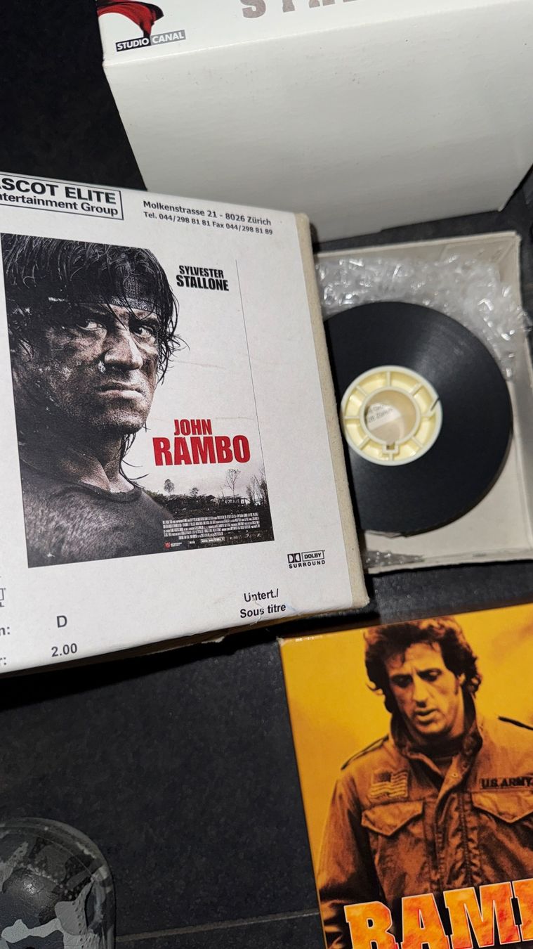 Tutti i DVDs: Rambo Filme Sammlung. – Usato da Burgdorf venduto da Catbagger64 3