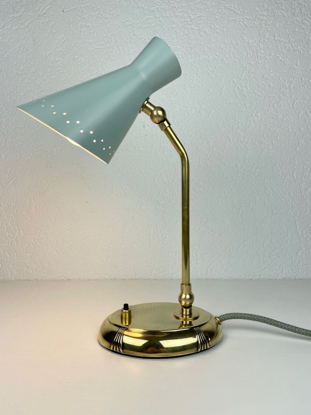 Lampade: Desk/table lamp remodelled lampe tischlampe – Usato da Genthod venduto da lightyear63 2