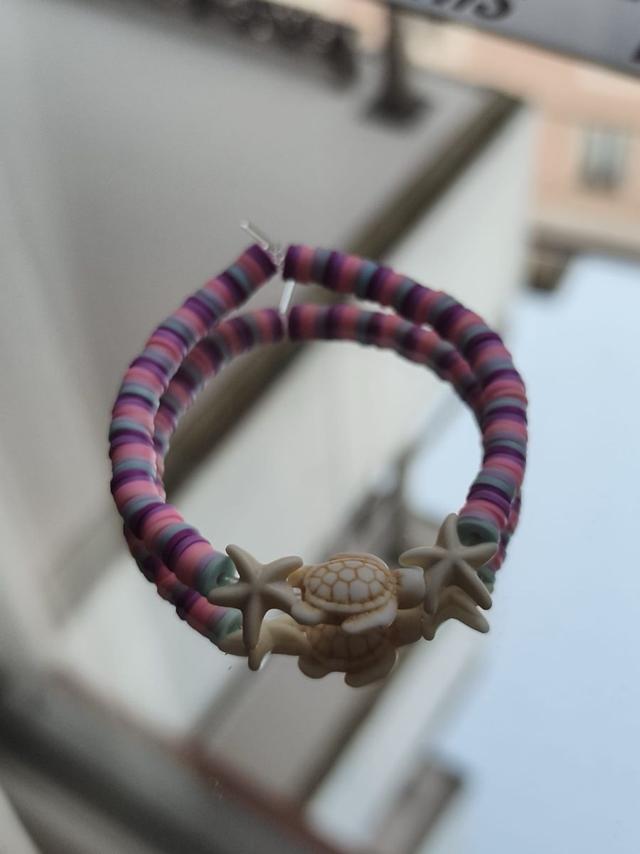 Bracciali & Braccialetti: Turtle Starfish Beaded Summer Bracelet Colorful Cute – Nuovo e nell'imballaggio originale da St. Gallen venduto da tirke