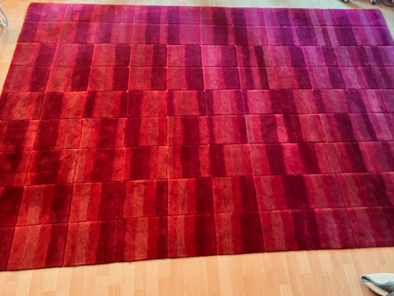 Gabbeh Tapis: STEP Wollteppich Bordeaux 303 × 220 cm – D'occasion à Zürich par sop_5b8y 5