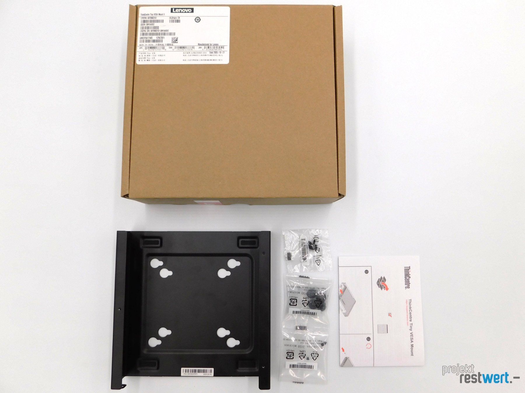 Lenovo Fixations: ThinkCentre Tiny VESA Mount von LENOVO – Neuf (Voir description) à Bülach par restwert_buelach