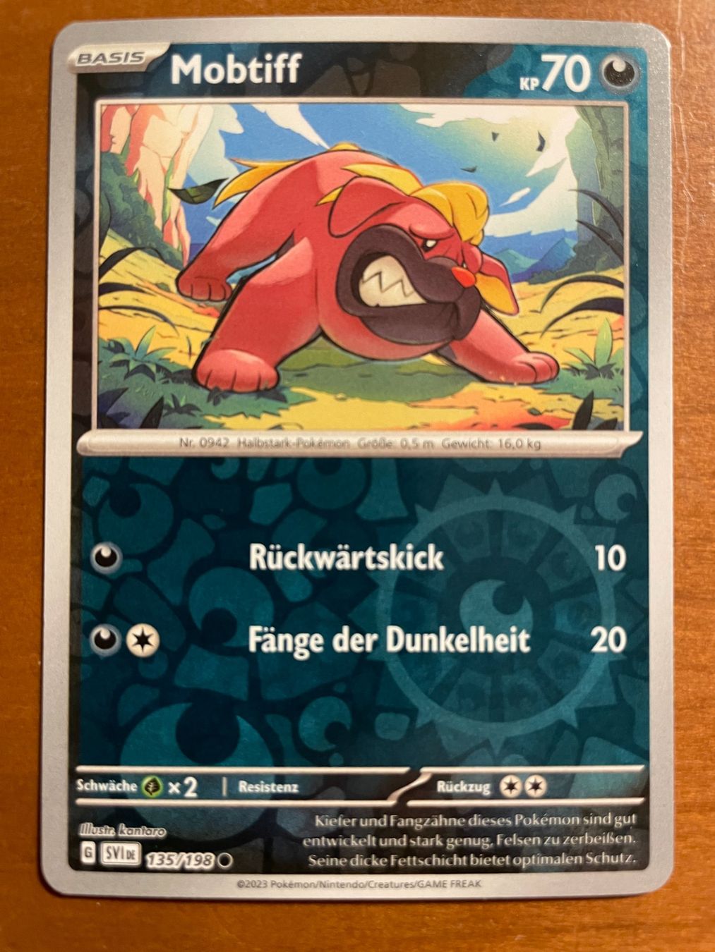 Pokémon Sammelbilder & Trading cards: Pokemon Mobtiff Reverse (Versand gratis) – Neu (gemäss Beschreibung) aus Chur von Angerson