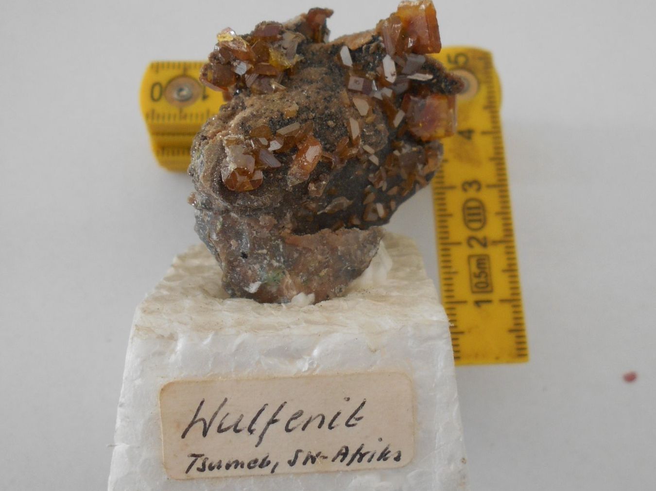 Mineralien & Heilsteine: Wulfenit Tsumeb SW-Afrika – Neu (gemäss Beschreibung) aus Zürich von AllesStein007 2