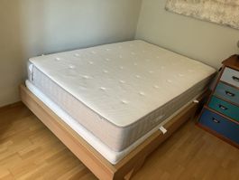 Boxspring Matraze 140x200 zum verkaufen