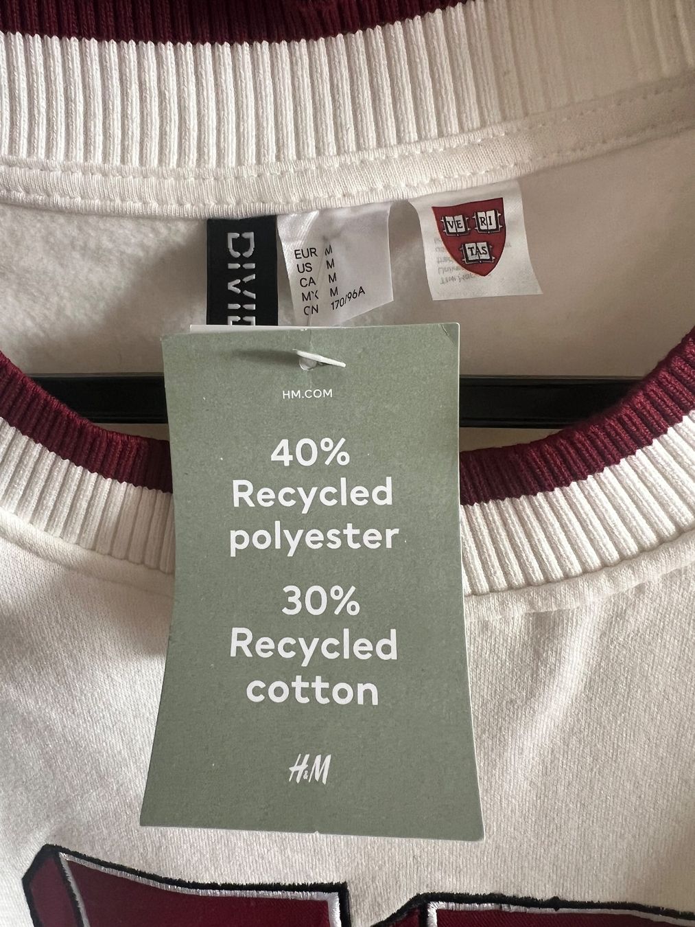 Maglioni & Felpe: NEU H&M oversize Harvard Sweatshirt / Größe M – Nuovo (secondo la descrizione) da Effretikon venduto da YaMn 3
