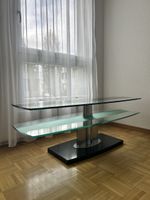 Eleganter TV-Tisch aus gehärtetem Glas (Tempered Glass)