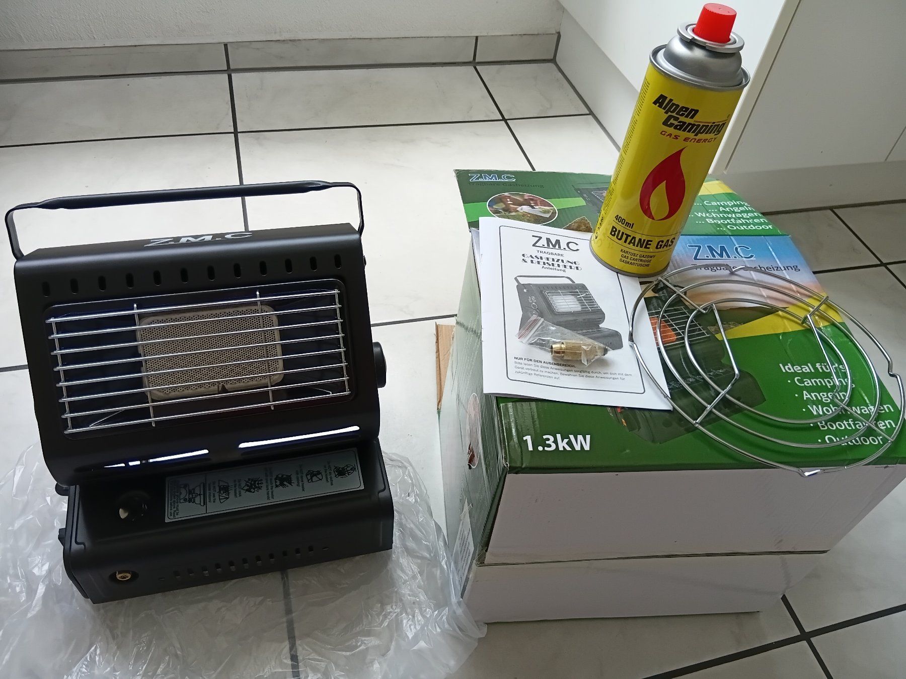 Radiatori: Gasheizung, tragbar, neu – Nuovo e nell'imballaggio originale da Igis venduto da lebi
