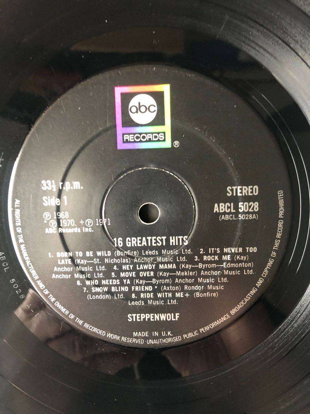Schallplatten: Steppenwolf – Gebraucht aus Aarwangen von Jukebox3 5