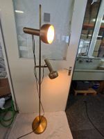 Stehlampe Messing 2 Flammen einstellbar