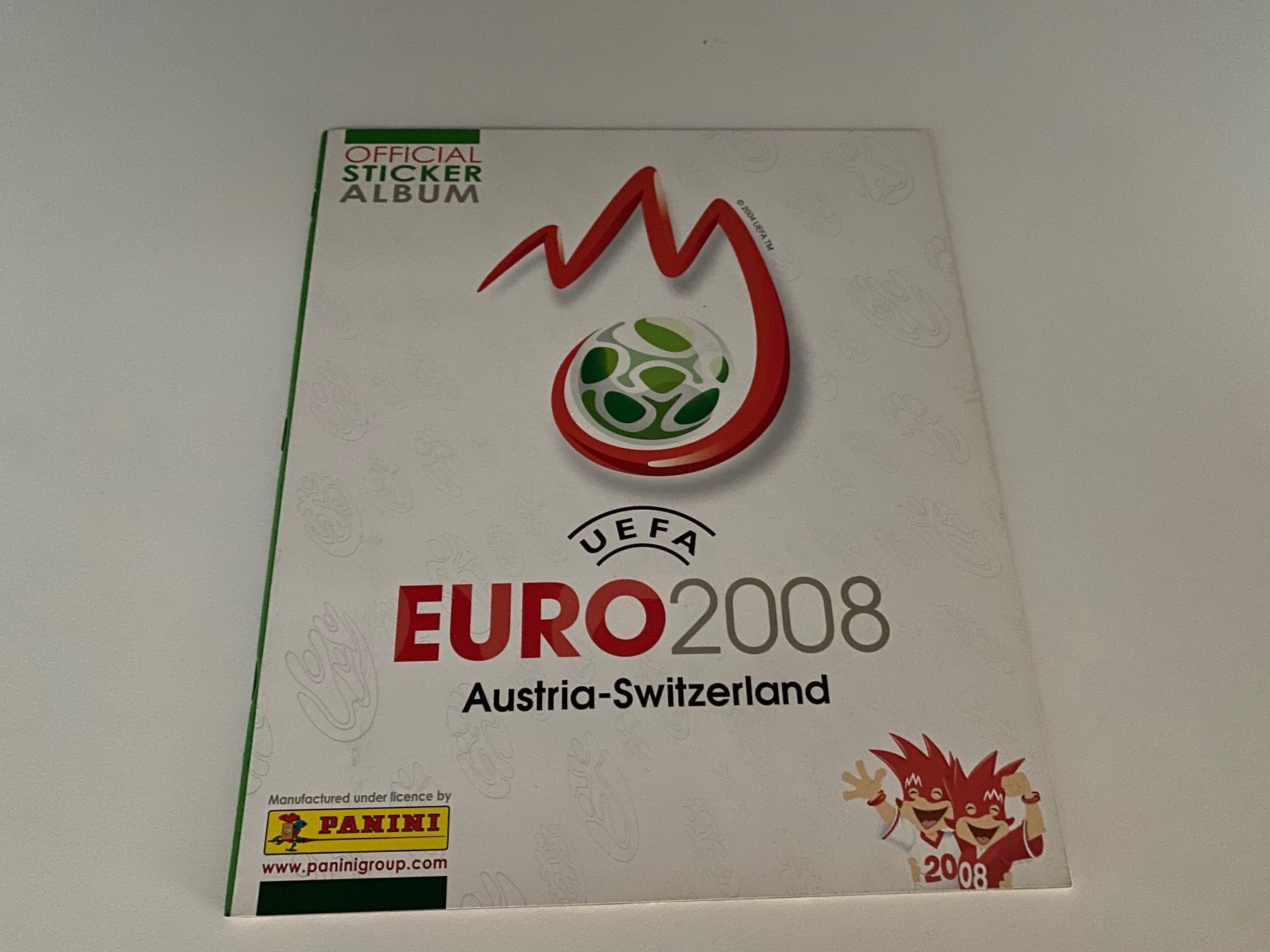 Panini Album: Panini Leeralbum EM 2008 - Sehr seltene Version – Usato da Hergiswil LU venduto da FcMalkov