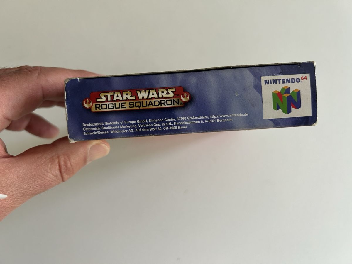 Nintendo Giochi: Star Wars Rogue Squadron N64 cib – Usato da Pully venduto da PongDayOne 4