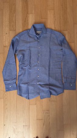 Artigiano Hemd Misto Lino Gr. 38