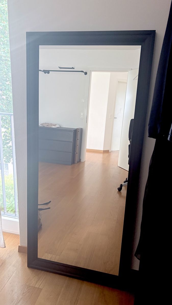 Spiegel: Spiegel schwarz 75x165 – Neu (gemäss Beschreibung) aus Glarus von mgi0811 1
