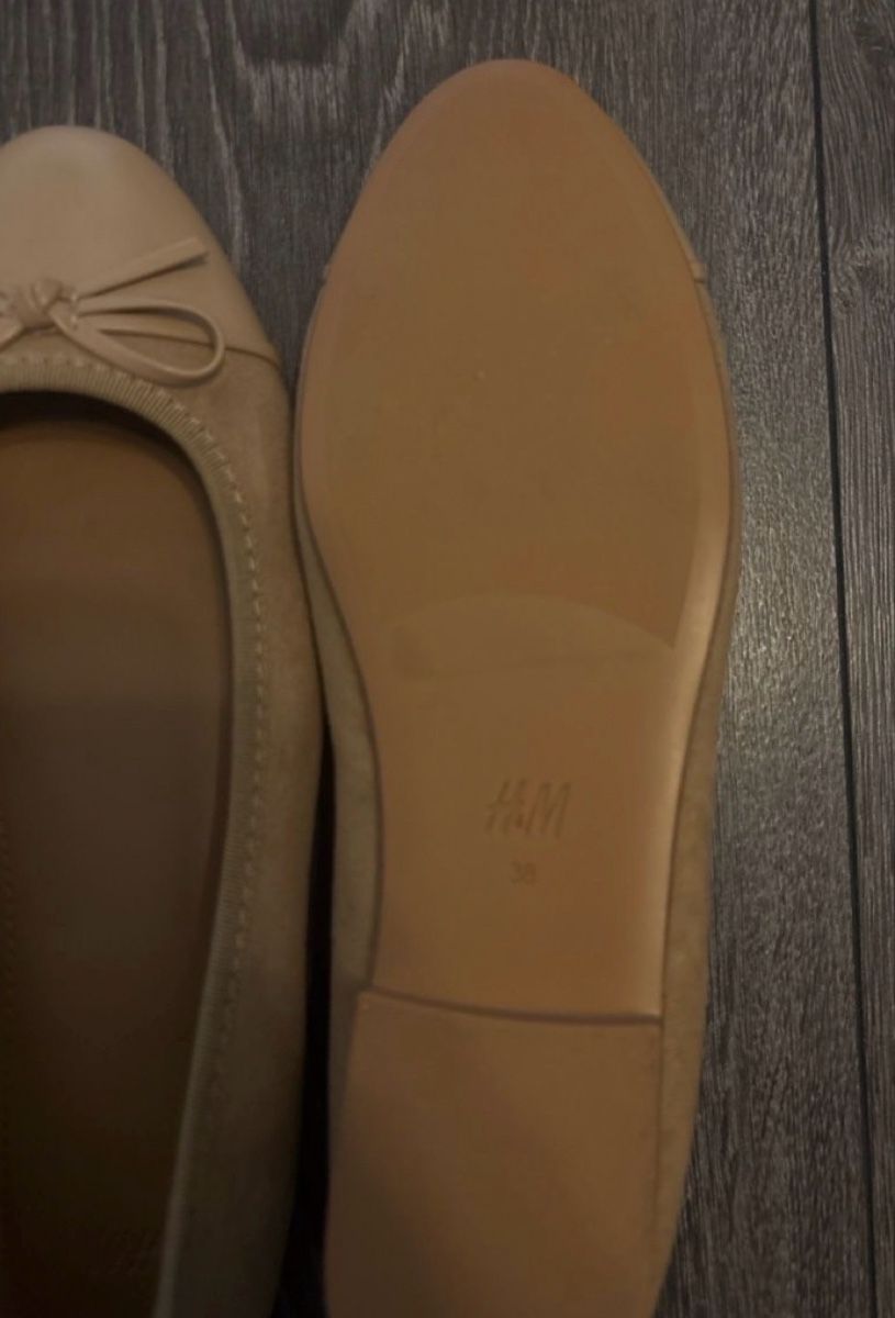 H&M Scarpe da donna: Ballerinas beige Grösse 38 – Nuovo (secondo la descrizione) da Maur venduto da rin_7mk2 2
