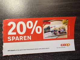 1 Bon 20% Rabatt auf Cewe Fotosortiment