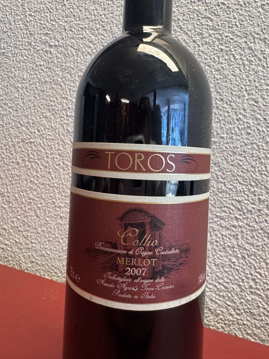 Wein: Toros Merlot 2007 75cl – Neu (gemäss Beschreibung) aus Remigen von PliskinGT 1