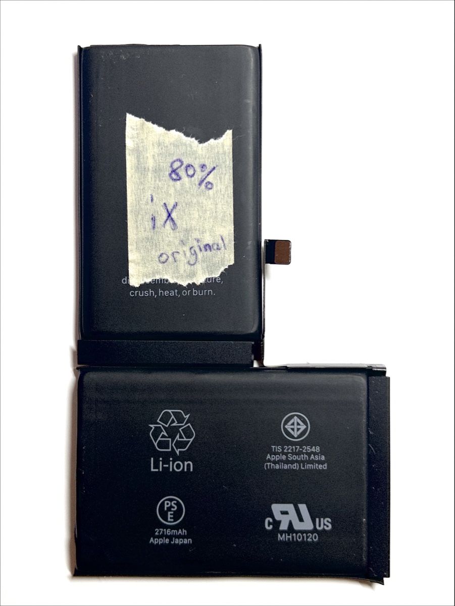 Apple Batterie: Original iPhone X Akku 80% – Usato da Pfäffikon SZ venduto da max_5ylc