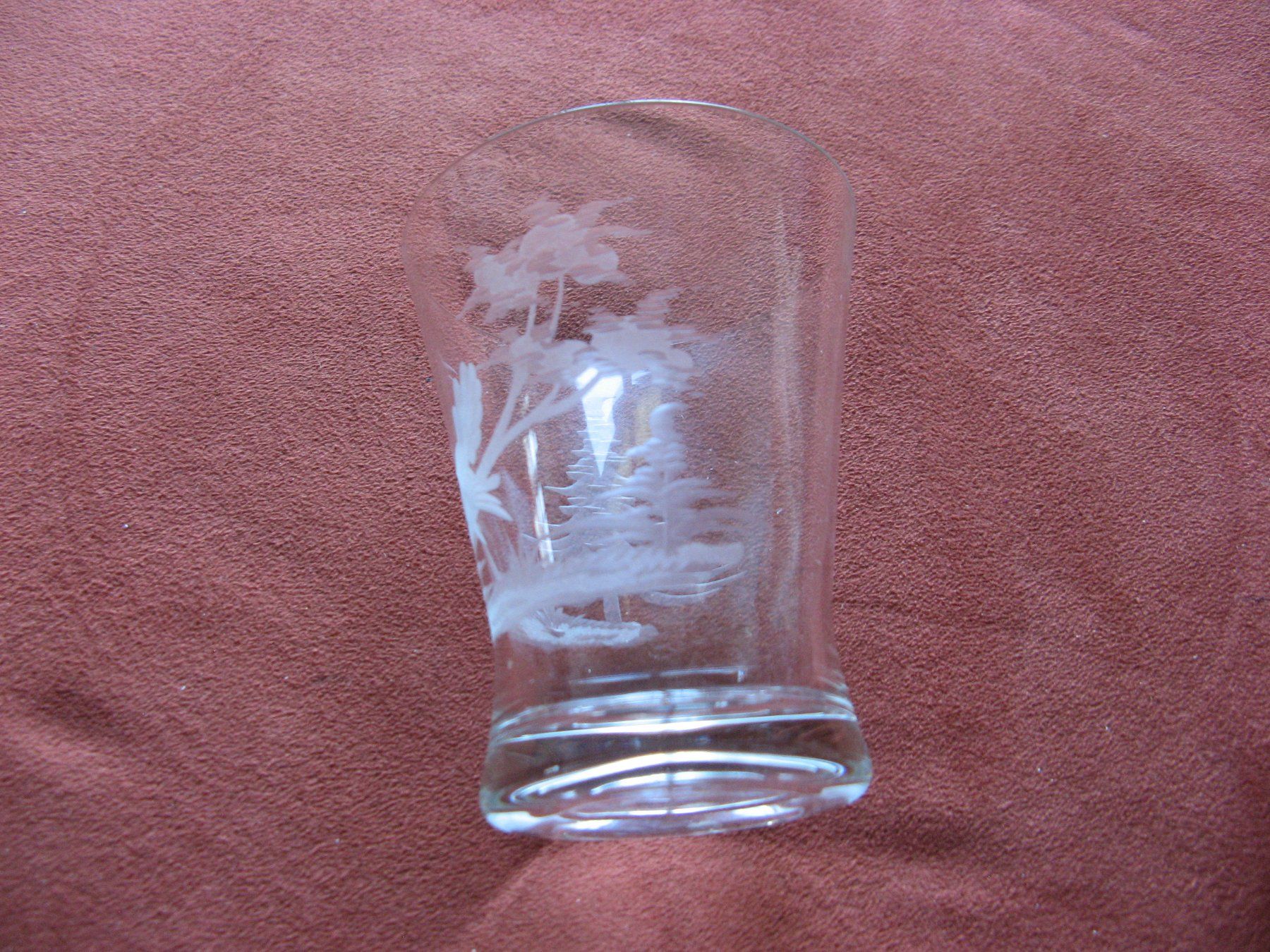 Gläser: Glas mit Vogel auf Baum – Gebraucht aus Zürich von apil 4