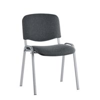 neuer Stapelstuhl ISO Basic, Gestell alusilber, anthrazit