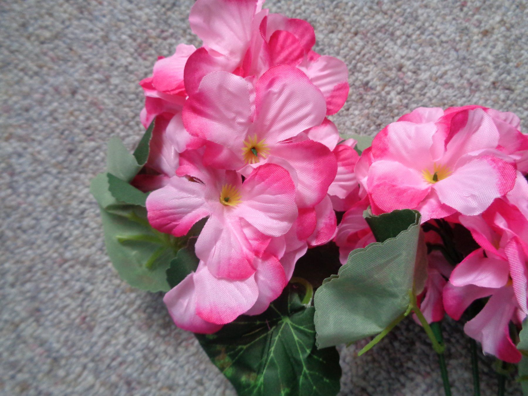 Piante & sementi: Künstl. Geranium stehend (rosa 33 cm) – Nuovo e nell'imballaggio originale da Langenbruck venduto da Gumsi 3