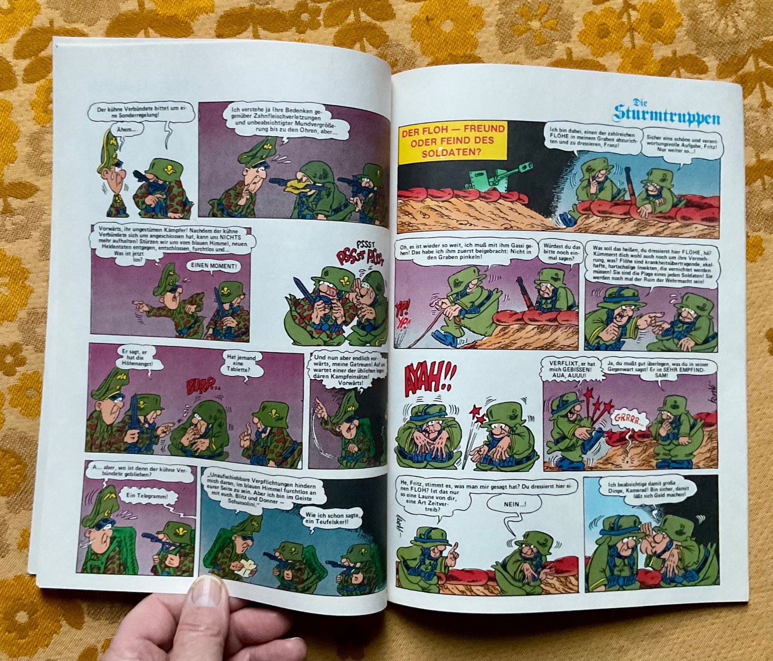 Fumetti: Die Sturmtruppen Satrirical-Album Nr 75 – Usato da Endingen venduto da nathan05 5