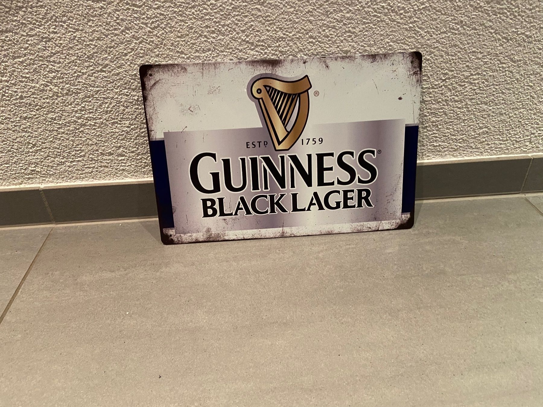 Schilder: GUINNESS BLACK LAGER / 1 StÜCK / NEU – Neu und originalverpackt aus Seon von Aaargauer01 3