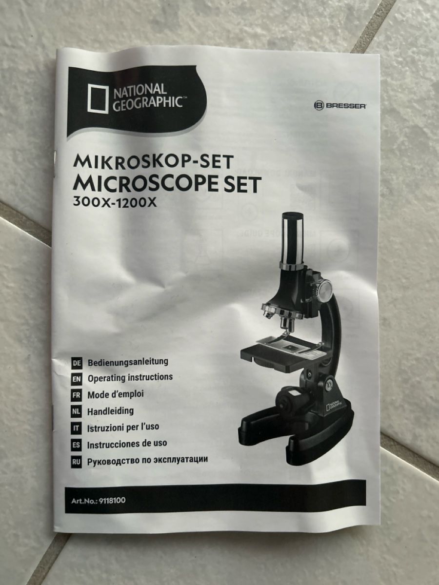 Microscopi: Mikroskopset National Geographic – Nuovo (secondo la descrizione) da Lostorf venduto da Venice16 1