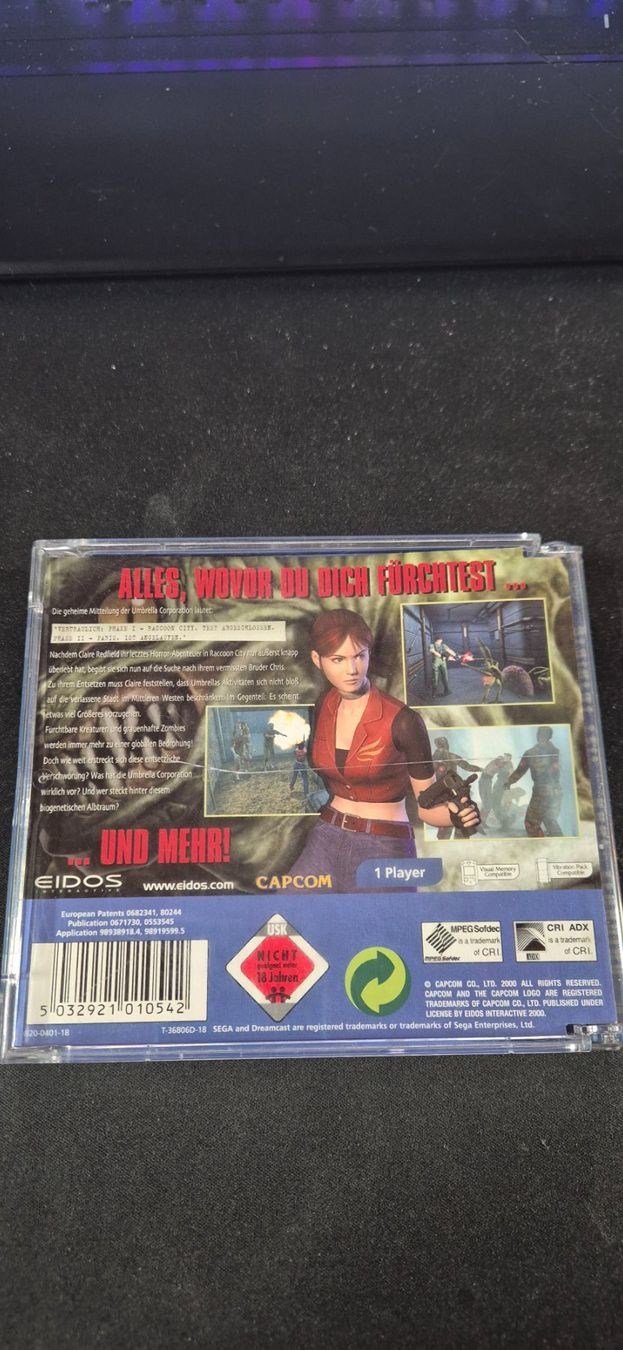 Giochi: Resident Evil: Code Veronica - Dreamcast Rarität! – Usato da Ottikon venduto da wurulez90 1