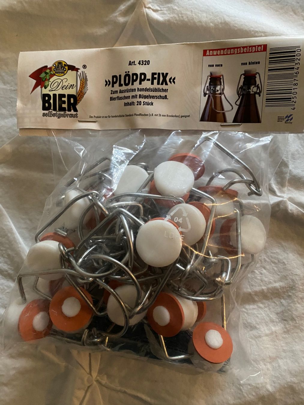 Ferramenta: »Plöpp Fix« Bügelverschluß-Set – Nuovo e nell'imballaggio originale da Allenwinden venduto da Obalu