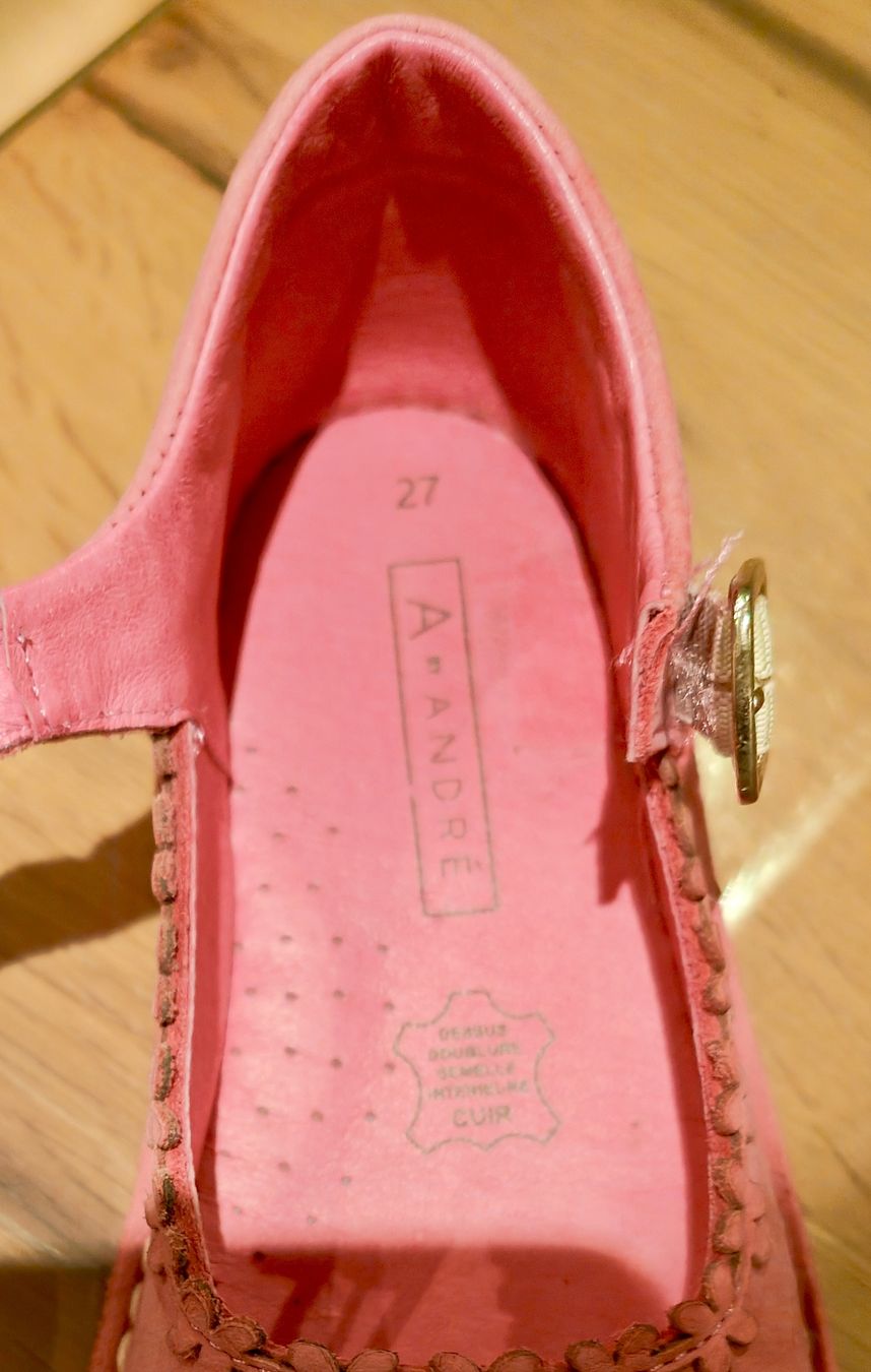 Scarpe per ragazze: Chaussures Babies fille ANDRÉ - pointure 27 – Usato da Bulle venduto da lim_kb2l 6