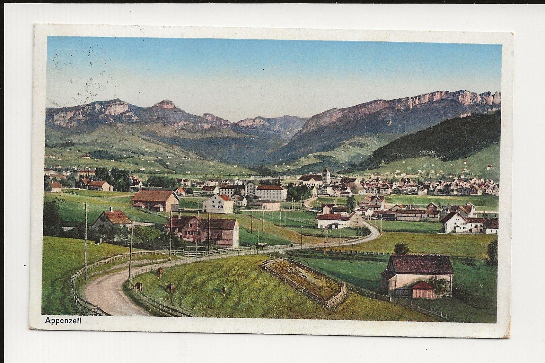 Ansichtskarten: AK 1927 Appenzell 👌 – Gebraucht aus Greifensee von 315WDO