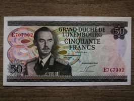 Luxembourg 50 Francs 1972 UNC