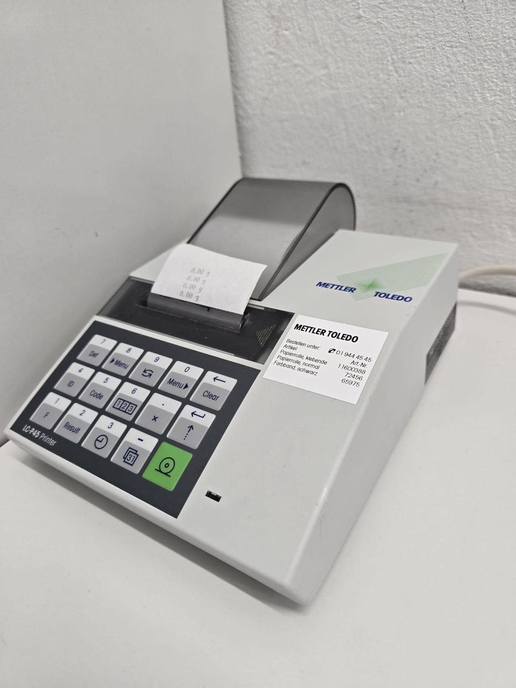 Stampanti: Mettler Toledo LC-P45 printer – Usato da Niederdorf venduto da LeptonAG_Labor