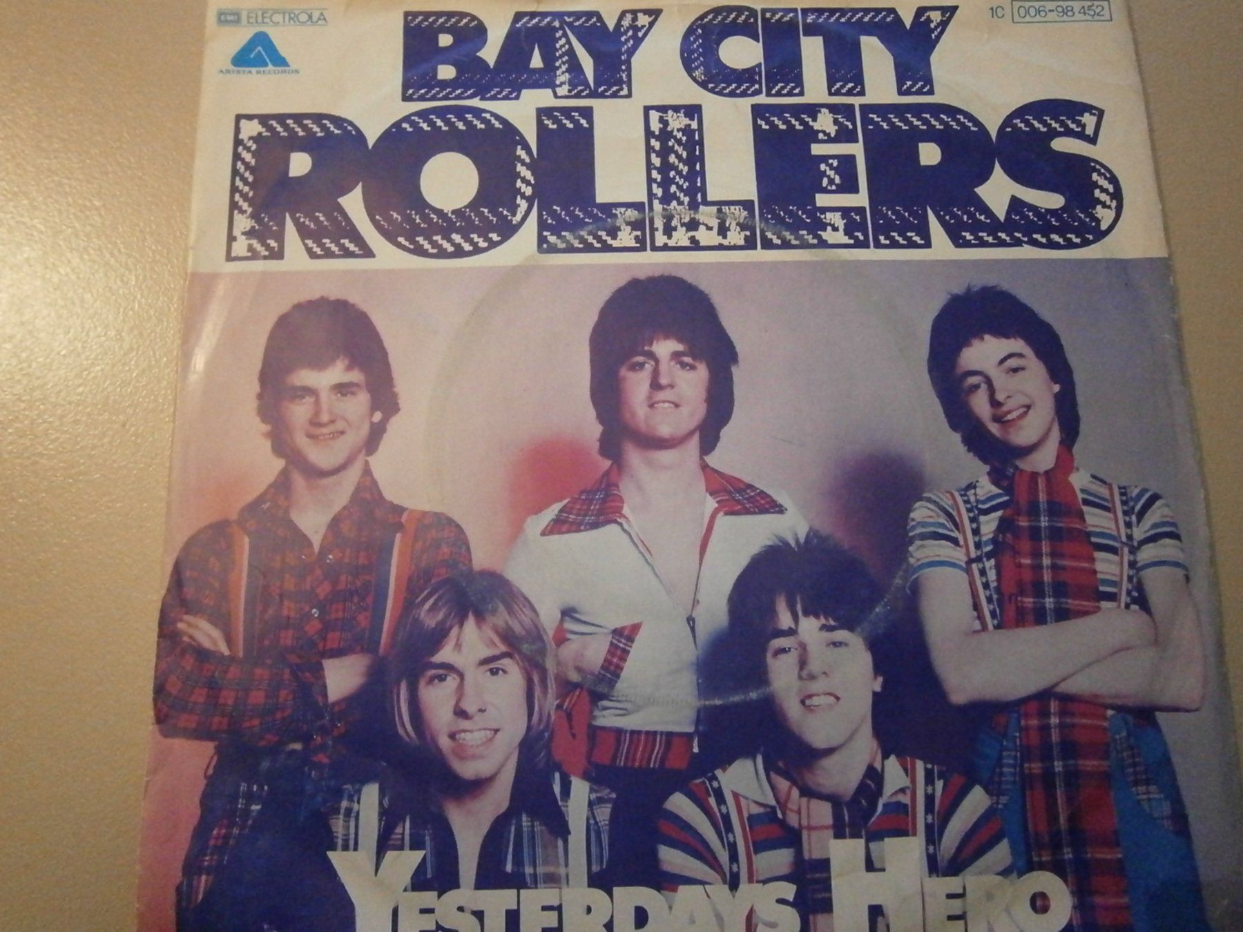 Dischi in vinile: Vinyl-Single Bay City Rollers - Yesterdays Hero – Usato da Langenthal venduto da Modo39